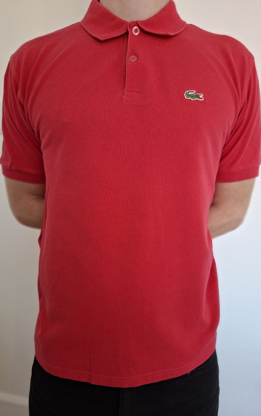 Lacoste Polo-Shirts: Polo Lacoste rouge, – Gebraucht aus Renens VD von ser_j2fn