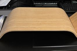 Monitorständer aus Bambus Holz