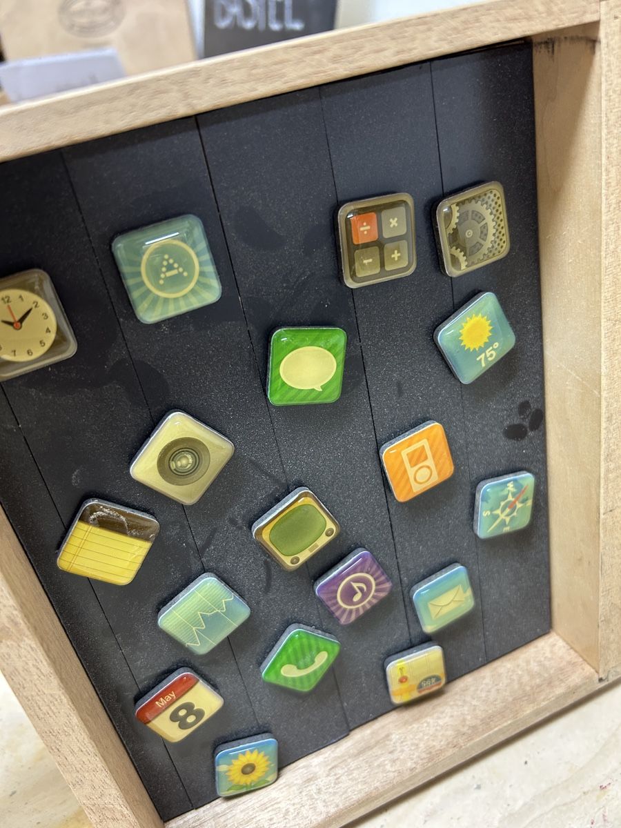 Magnete: Coole Magnete, "iphone style" – Gebraucht aus Uster von Stromboli7