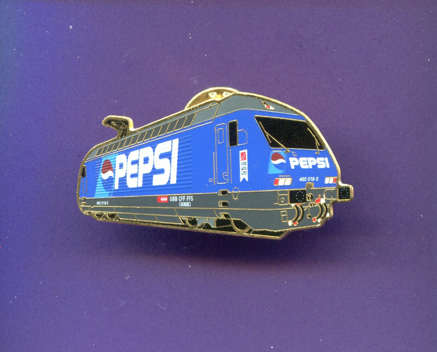 SBB/CFF/FFS Placchette & Badge: Schmid-Müller  Re 460  " PEPSI "  Lim.500 – Usato da Winterthur venduto da Sammleroase