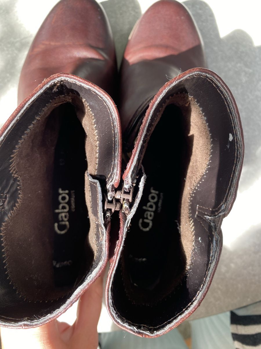 Gabor Damenschuhe: Gabor Herbst-Stiefeletten, Grösse 41,5 – Neu (gemäss Beschreibung) aus Hünenberg von a.u.849 7