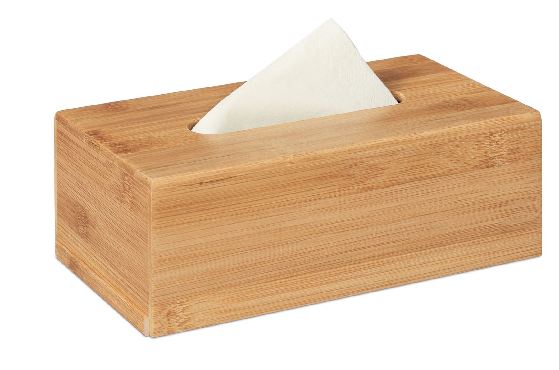 Gesichtspflege: Kosmetiktücherbox aus Bambus – Neu und originalverpackt aus Bülach von StoreInShop