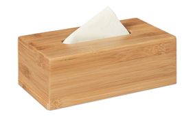 Kosmetiktücherbox aus Bambus