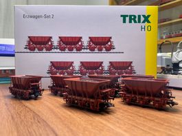 Trix Erzwagen Set 2 der Schwedischen Staatsbahn SJ
