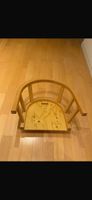 Aufsatz Schlitten, Holz natur, gebrauchter Zustand