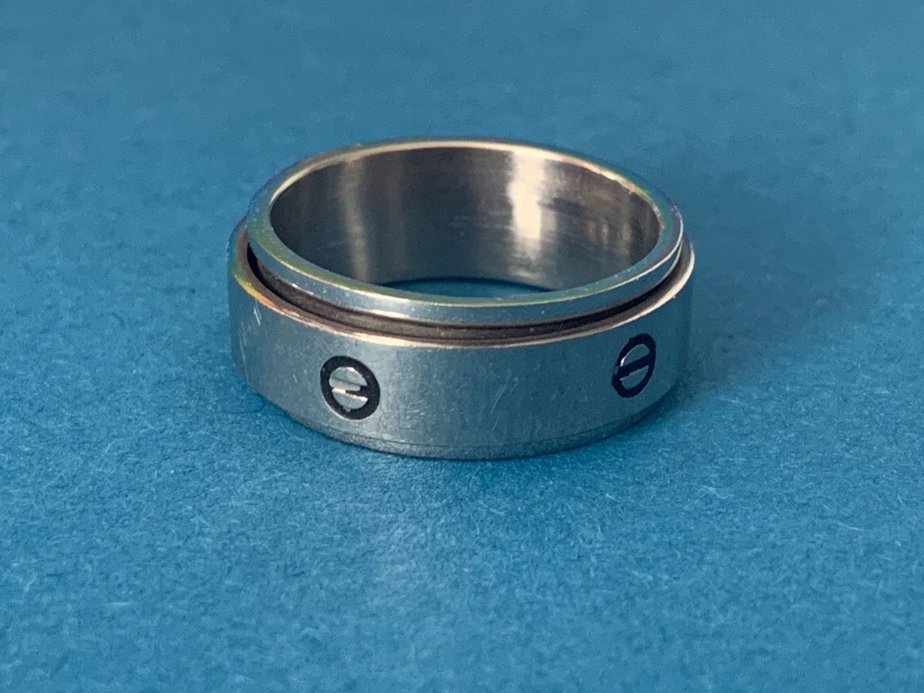 Anelli: Edelstahl ring Schrauben (57) – Usato da Dittingen venduto da Bijoubelle 5