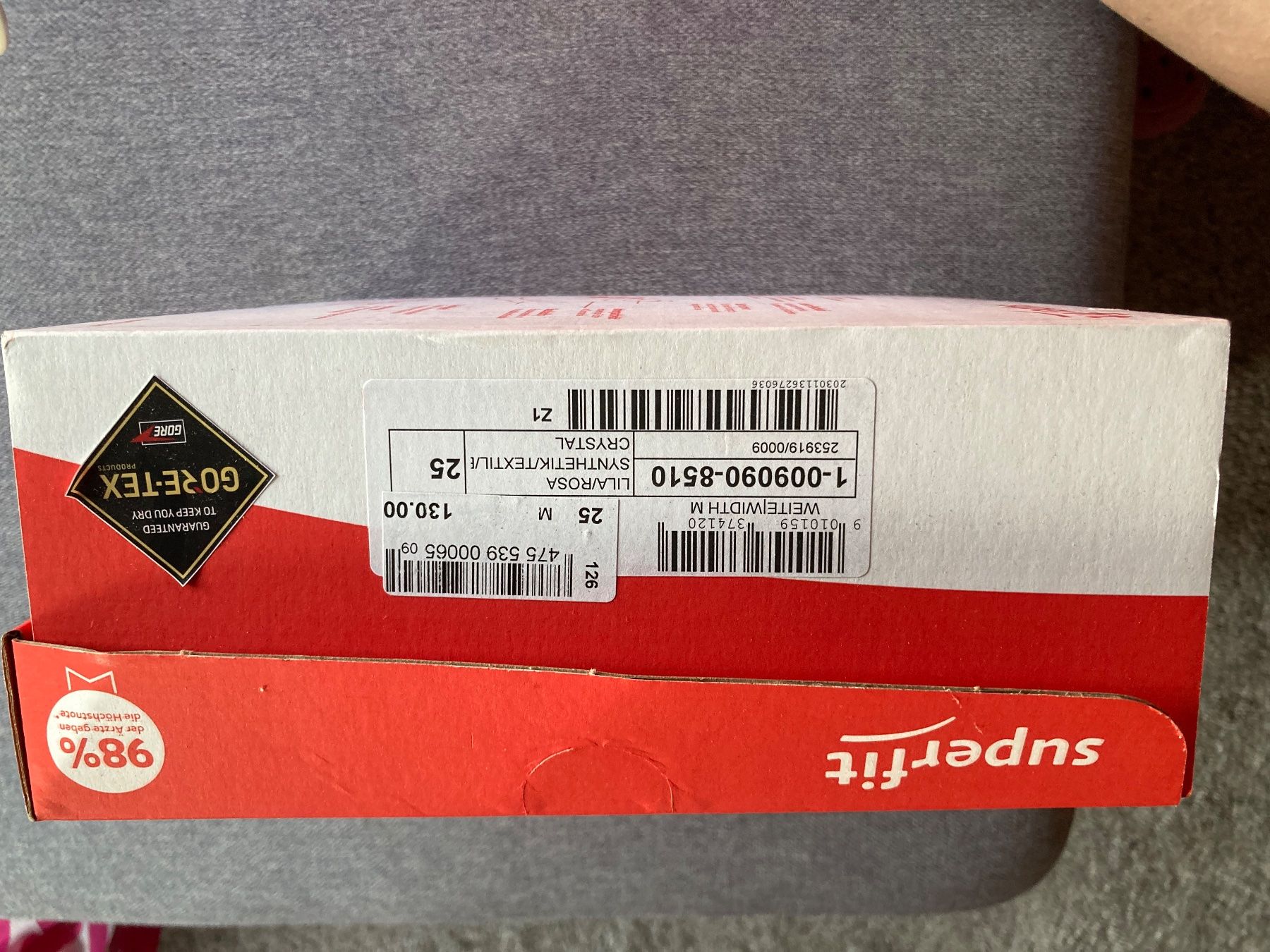 Superfit Scarpe per ragazze: Superfit Goretex Crystal Winterstiefel – Nuovo e nell'imballaggio originale da Einsiedeln venduto da MartinaDeal 1