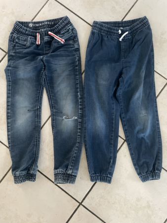 Kinder Jeans Jogger 2er Pack Gr 122 H&M"},