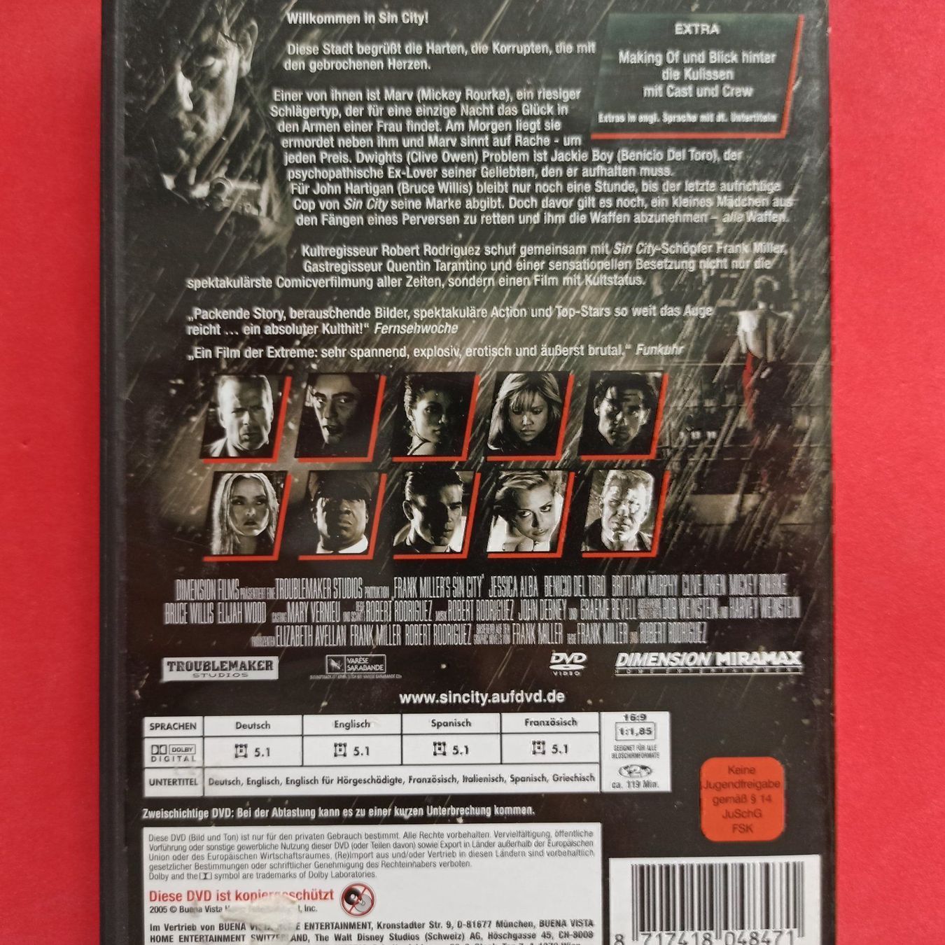 Alle DVDs: Sin City – Gebraucht aus Dübendorf von kb86_MOVIE 1