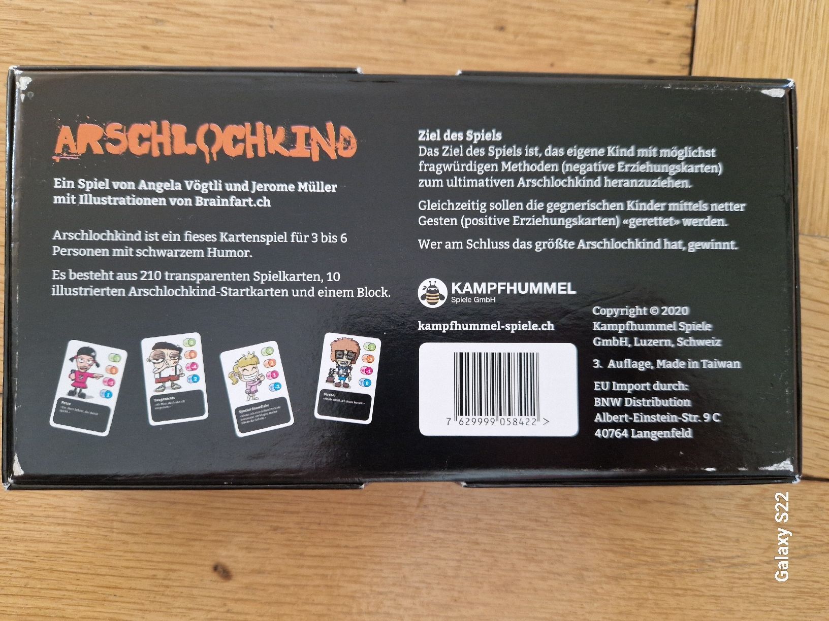 Spiele: Arschlochkind  – Gebraucht aus Luzern von Domeli 1