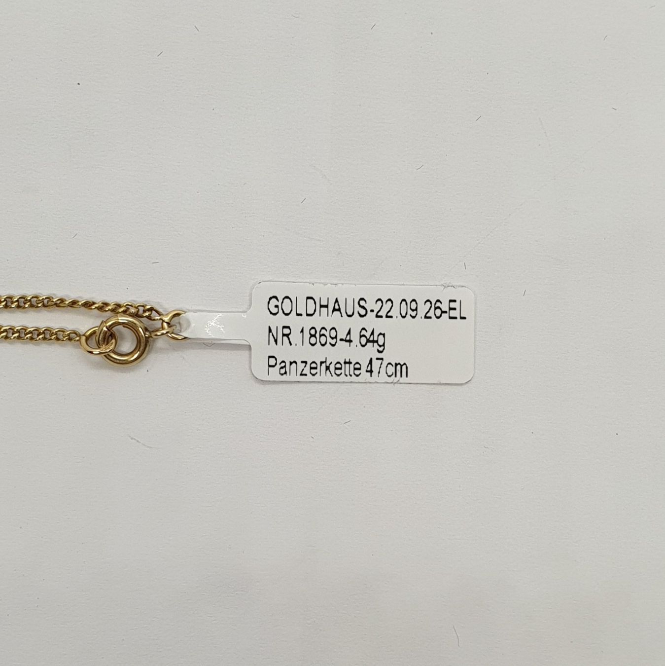 Ketten: Echt 18K Gold - Panzer Kette – Gebraucht aus Luzern von luzerngoldhaus 2