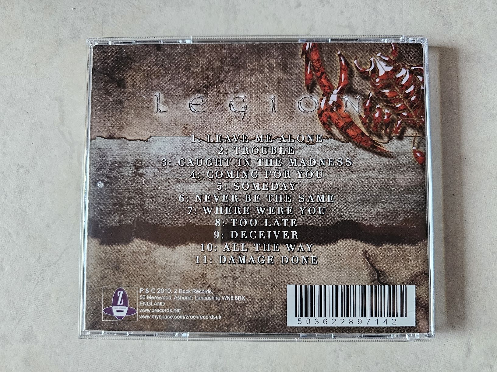 CDs: Legion  -  Legion – Gebraucht aus Schneisingen von backstore24 1