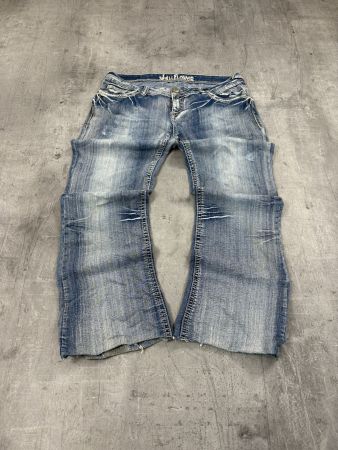 Vintage Miss Me Style Bootcut Low Waist Jeans (L)