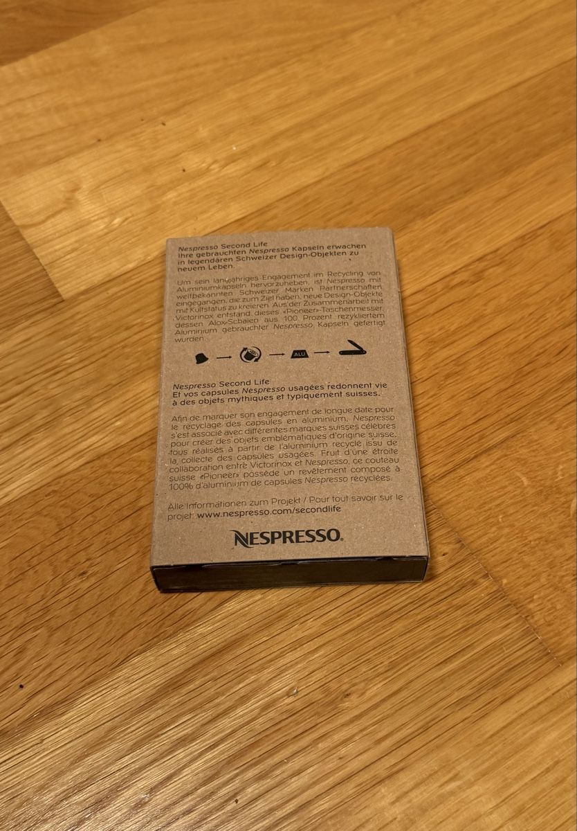 Victorinox Taschenmesser: Victorinox Nespresso – Neu und originalverpackt aus Jegenstorf von r_bue 2