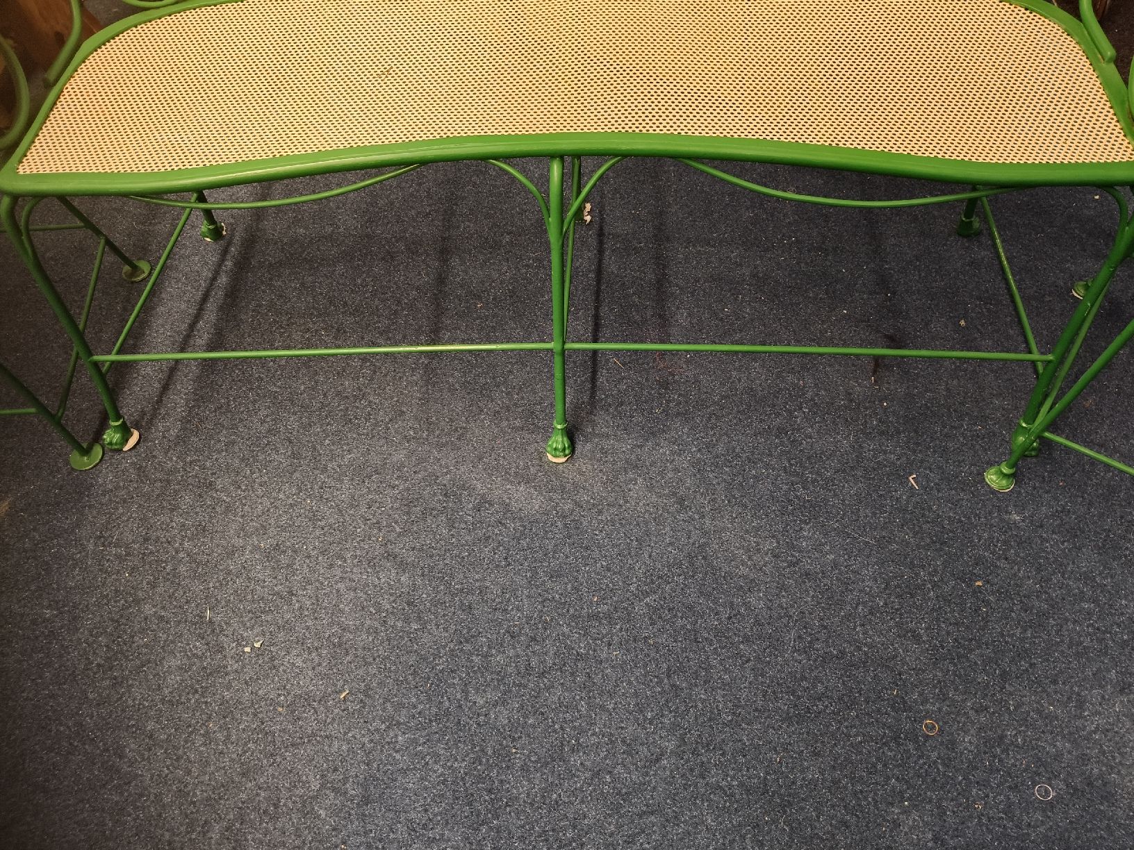 Panchine: Gartenbank,  und 2 Stühle Metall, – Usato da Zwingen venduto da inf_2blh 6