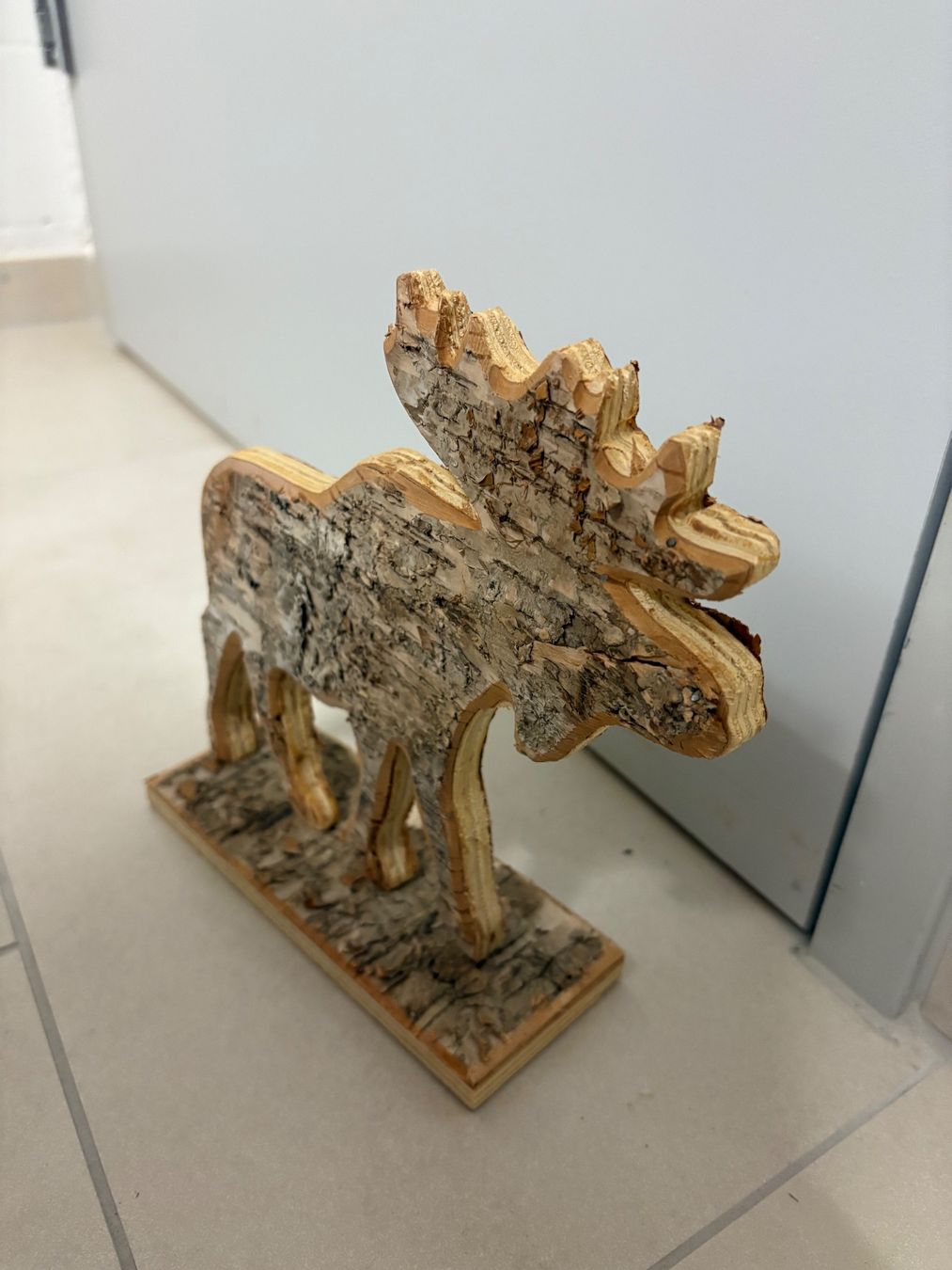 Tutte le decorazioni: Elch Holz Deko Aufsteller – Usato da Basel venduto da Tierschutz-Flohmi 1