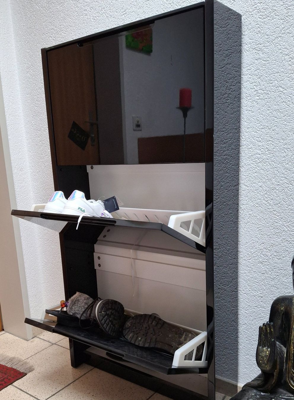 Autoribaltabili: Schuhkipper schwarz Hochglanz – Usato da Grossaffoltern venduto da Sanchi 1