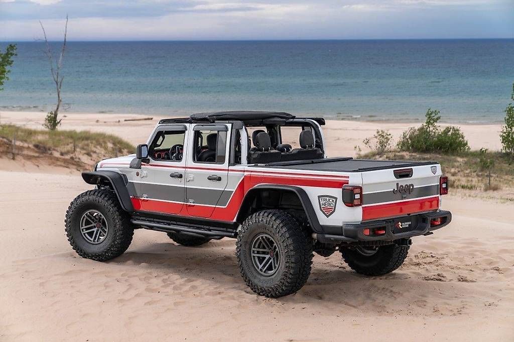 Jeep Tutti pezzi di ricambio auto: Softtop Ruggedridge Jeep Gladiator neuwertig – Nuovo (secondo la descrizione) da Bergdietikon venduto da Calonder_Parts_GmbH
