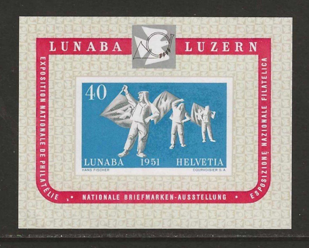 Tutti i francobolli: 1951 : Lunaba Block W32 - postfrisch ** – Nuovo (secondo la descrizione) da Gümligen venduto da Geniusbuy