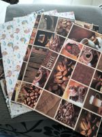 Bastelpapier Set, 5 papier, Scrapbooking, Neu!