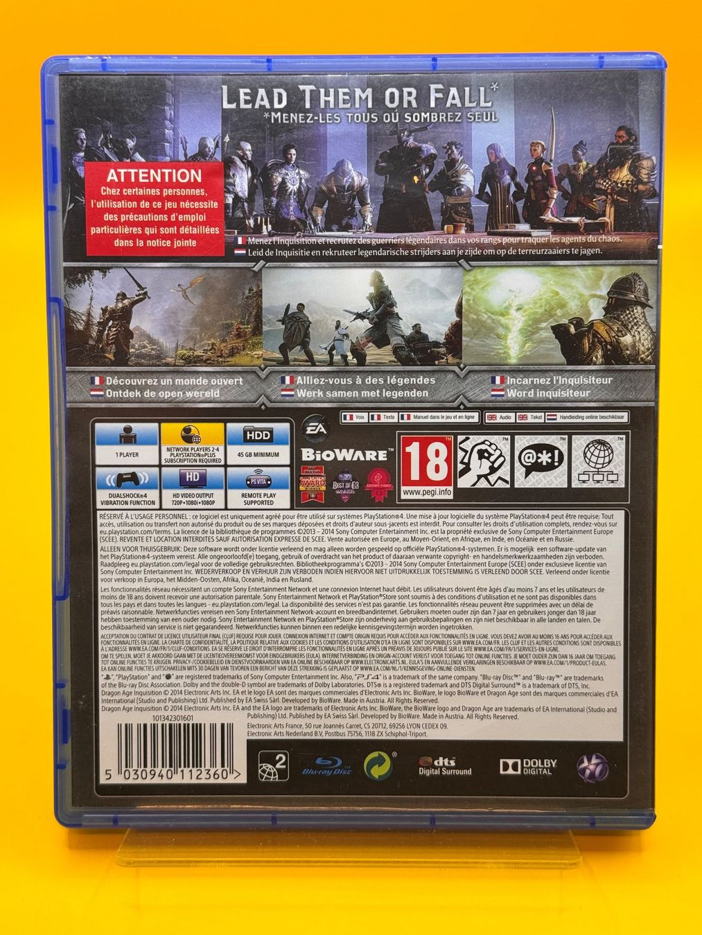 Sony Giochi: Dragon Age: Inquisition - PS4 - FRA/ENG – Usato da Oberwil b. Zug venduto da silver2024 1