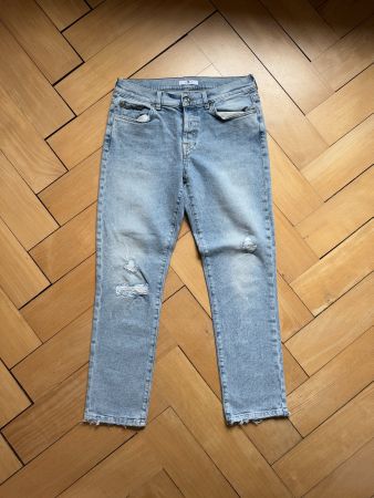 7 FOR ALL MANKIND - VIntage Jeans hellblau 28