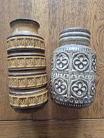 Vintage West German Pottery Vases - Set of Two
