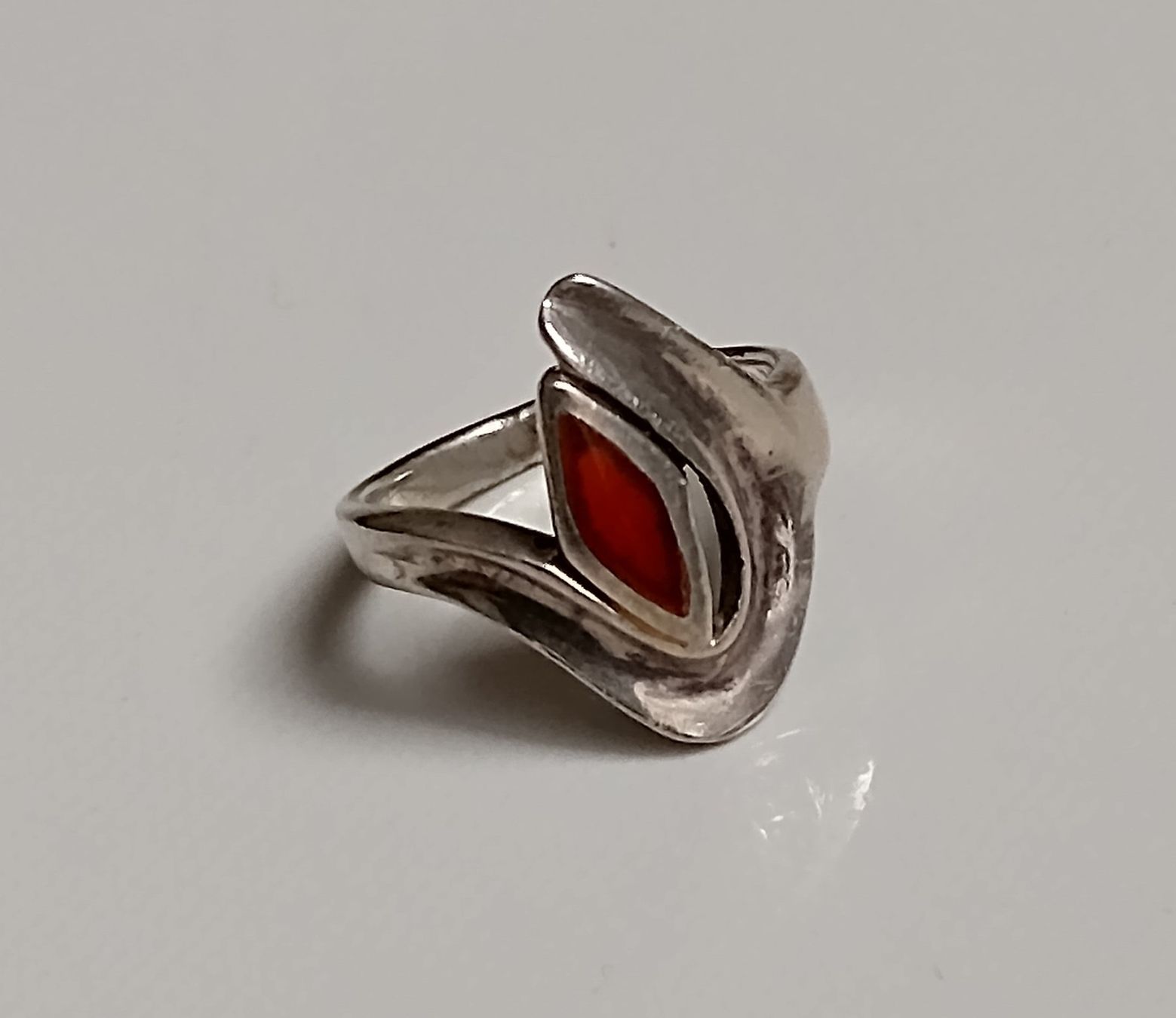 Anelli: RING IN 925 SILBER GR. 46 – Usato da Romanshorn venduto da Glitzer-Paradies