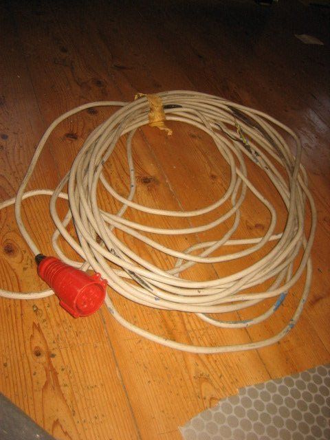 Cavi: Starkstromkabel - 3 Phasekabel / 10m – Usato da Winterthur venduto da pf02 4