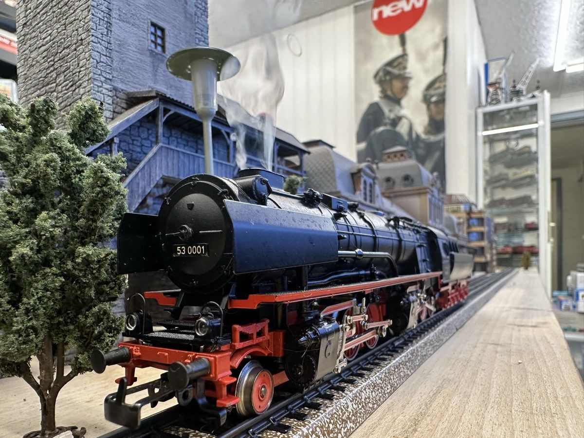 Märklin Modellini di ferrovie: Märklin 3502 DRG BR 53 Mallet – Usato da Lupsingen venduto da New-Haven
