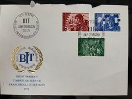 Dienstmarken Helvetia 1975