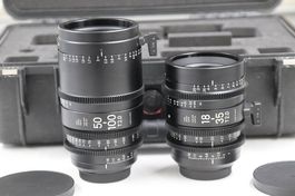 SIGMA CINE LENSES 18-35mm + 50-100mm / Canon EF-Mount
