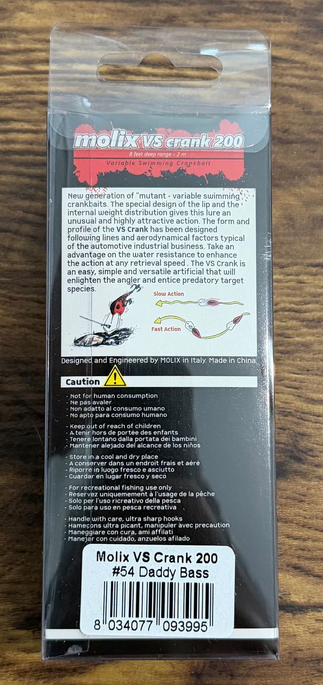 Esche: Molix VS Crank 200 – Crankbait – Nuovo e nell'imballaggio originale da Widnau venduto da Fishingtackle_Oggy 3
