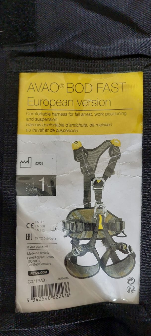 Petzl Kletterausrüstungen: Baudrier complet Petzl Avao Bod Fast – Gebraucht aus Le Locle von cor_l7nw 1