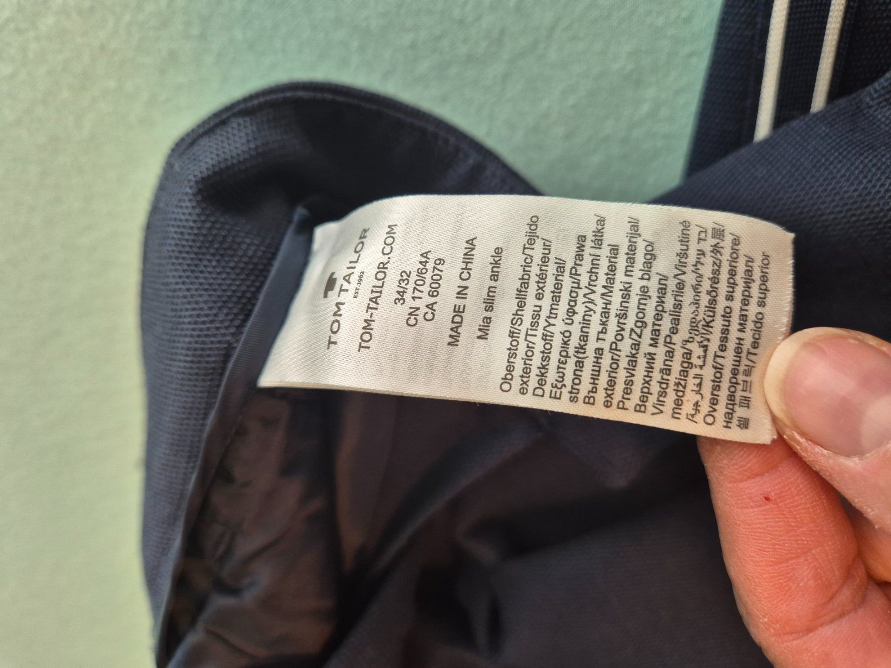 Tom Tailor Pantaloni: Tom Tailor Chinohose Gr. 34 – Nuovo (secondo la descrizione) da Schaffhausen venduto da Madison74 2