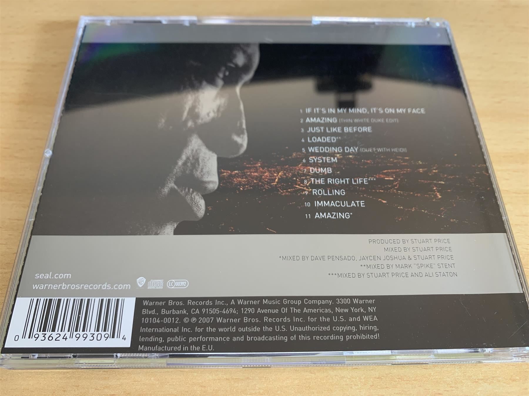 CD: Seal – System – Usato da Rikon im Tösstal venduto da Alpenmutz 1