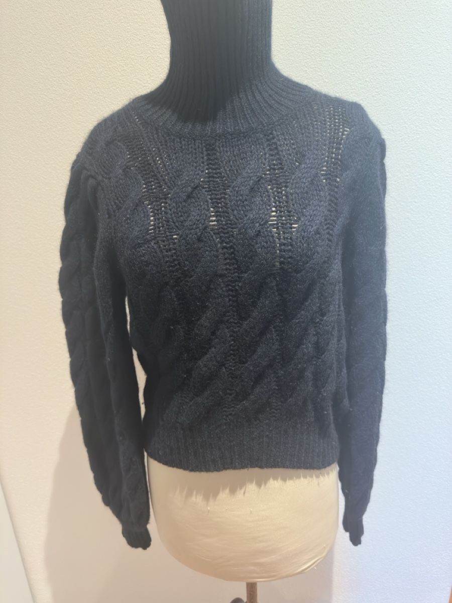 FTC Pullover & Sweatshirts: CASHMERE Zopfpullover von FTC, Navy Grösse M – Gebraucht aus Adliswil von patrizia.roth01