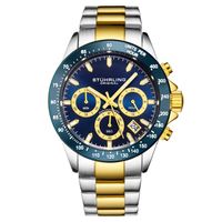 🇺🇸 Herrenuhr ✪ Stührling New York Chronograph Bicolor NEU