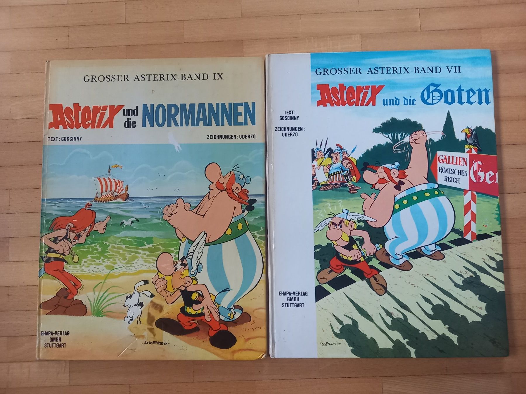 Fumetti: 2 Asterixbücher deutsch – Usato da Winterthur venduto da Chamorchis