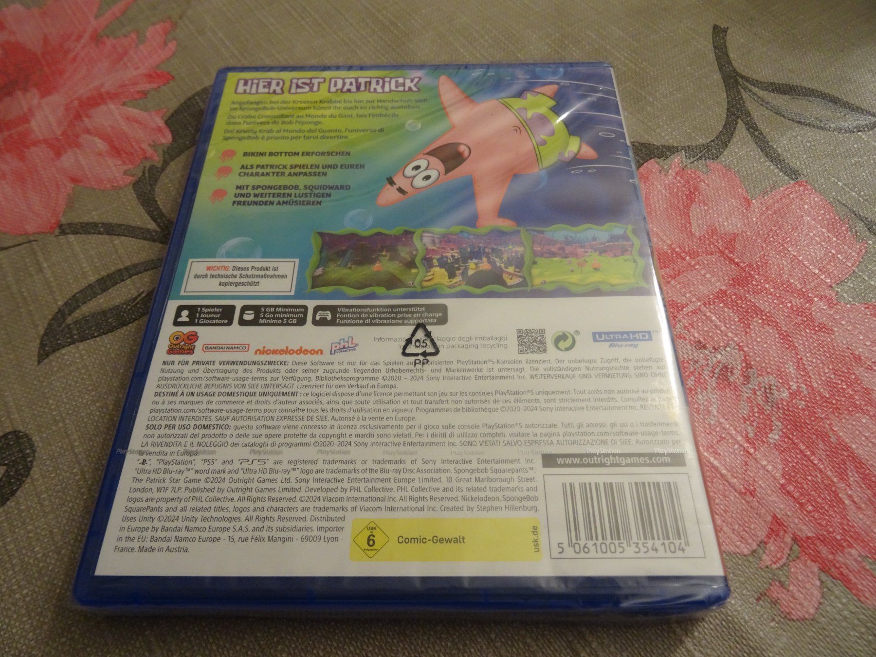 Sony Giochi: Spongebob - Das Patrick Star Spiel PS5 NEUWARE – Nuovo e nell'imballaggio originale da Olten venduto da Disc-Ausverkauf 1