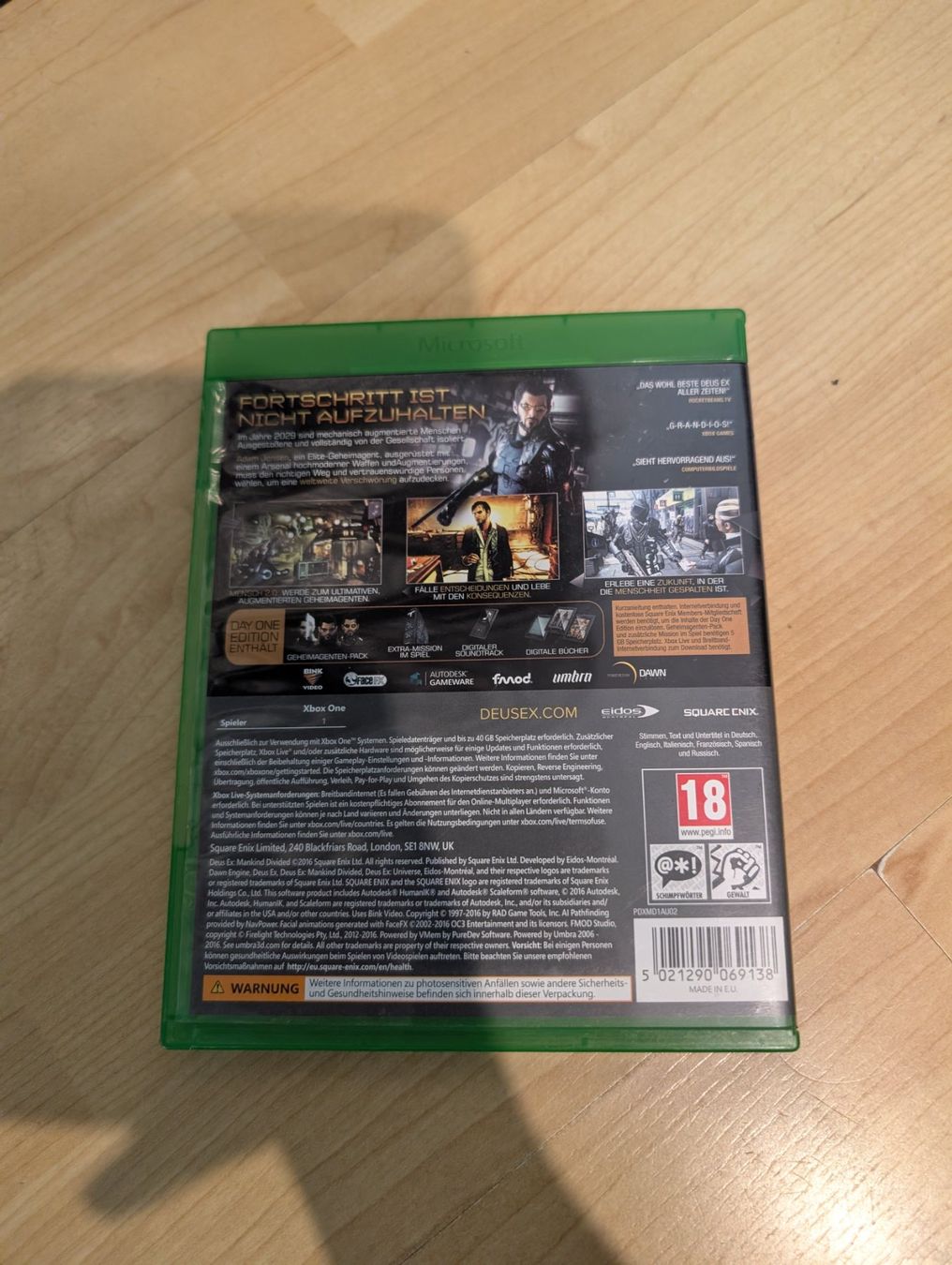 Giochi: Deus ex mankind divided Microsoft Xbox one/series x – Usato da Giubiasco venduto da Ticinerd 1