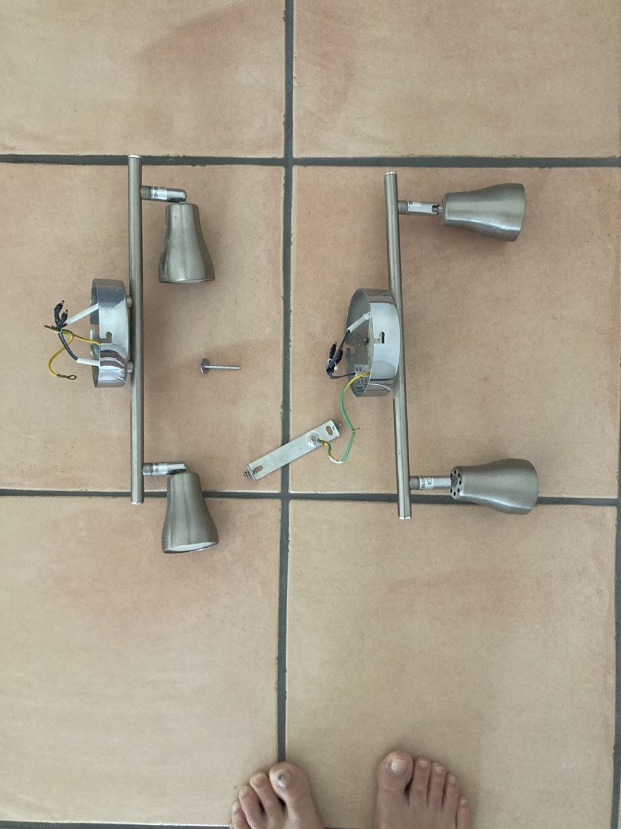 Kronleuchter & Deckenlampen: Deckenstrahler Silber  – Gebraucht aus Thalwil von mei_59sg