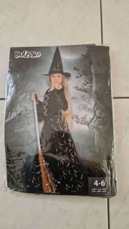 Boland Hexenkostüm für Mädchen, Grösse 4-6 Jahre, Neu!