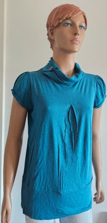 Damen Shirt, türkis, Grösse 40 von Street One