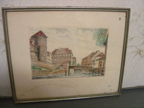 Dipinti: Radierung Signiert – Usato da Bure venduto da 1319 1