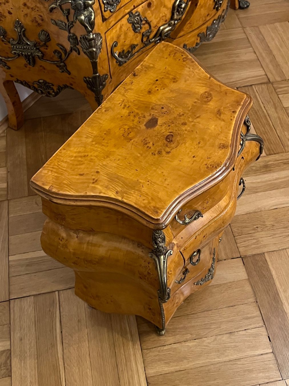 Cassettiere: Barock Kommode Anrichte Barockstil Messing Louis XV Empire – Usato da Gemünden venduto da GEUENWALD 4
