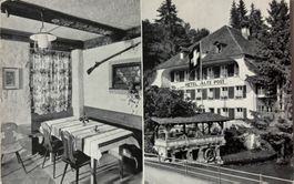 Weissenburg BE, Hotel Alte Post, 1963