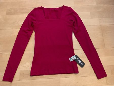 Colora Shirt, Gr. XXS/XS, BioBaumwolle, Beere, NEU