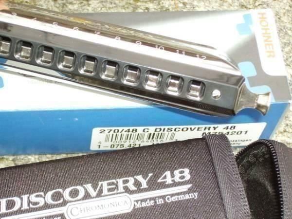 Hohner Musikinstrumente: Mundharmonika HOHNER Discovery 48 – Neu (gemäss Beschreibung) aus Wöschnau von Musikhaus-Luethy5012