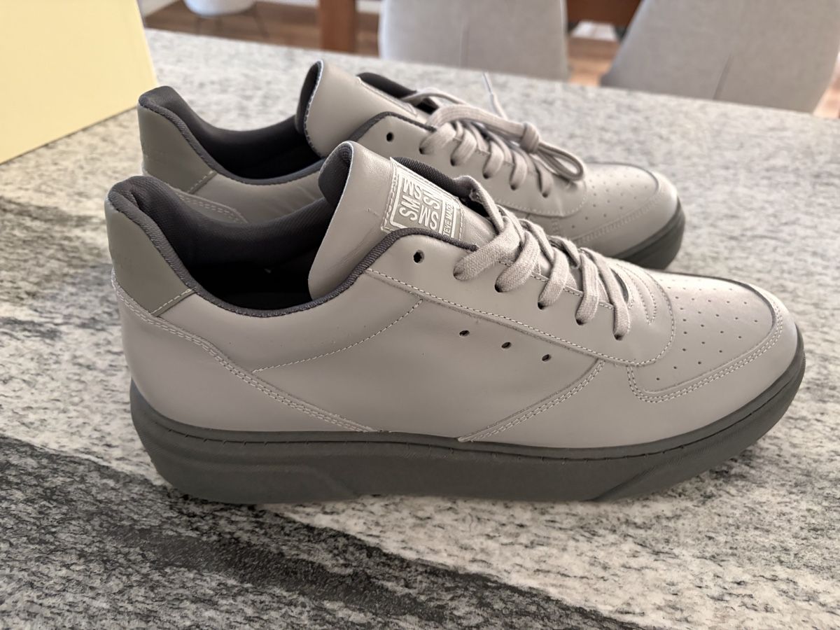Steve Madden Scarpe da uomo: Steve Madden - Brent - Sneaker - light grey - Grösse 45 – Nuovo (secondo la descrizione) da Laupersdorf venduto da JasperQuin 1